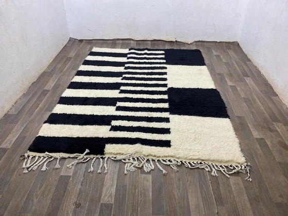 Traditioneel handgemaakt Berberkleed van natuurlijke wol, maat 2/3 meter – Aime Té, Vloerkleden en tapijten (photo 8 of 8)