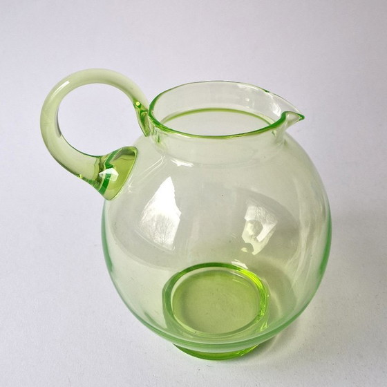 Image 1 of Kristalunie Maastricht - Brocca per l'acqua "Global" di W.J. Rozendaal - 1932