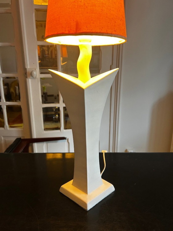 Image 1 of Ceramic lamp by Pierre Casenove, Lunéville, 1980