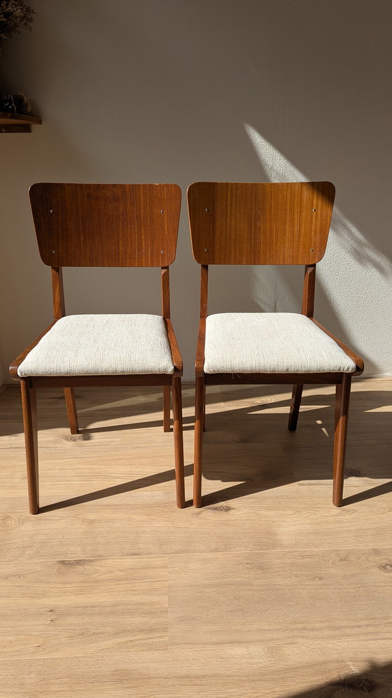 Image 1 of Set di sedie da pranzo vintage danesi in teak