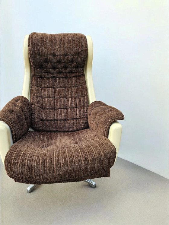 Image 1 of Mid - Century Space Age Galaxy armchair Alf Svensson for Dux lounge chair 1960s 1970s