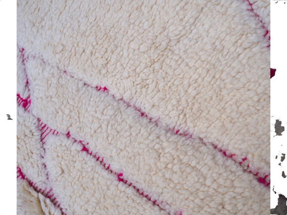 Image 1 of Neuer marokkanischer Beni-Ouarain-Teppich „Liriana“ | Handgewebter Berberteppich | 243 × 157 cm