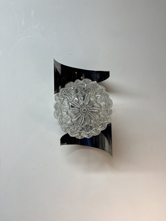 Image 1 of Vintage space age wall lamp