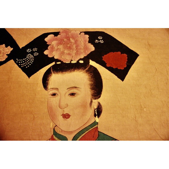 Image 1 of Vintage Chinese painting from the Qing dynasty, 1890