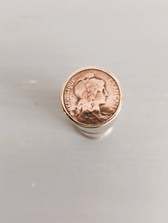 Image 1 of Antieke aansteker uit de periode 1914-1918.