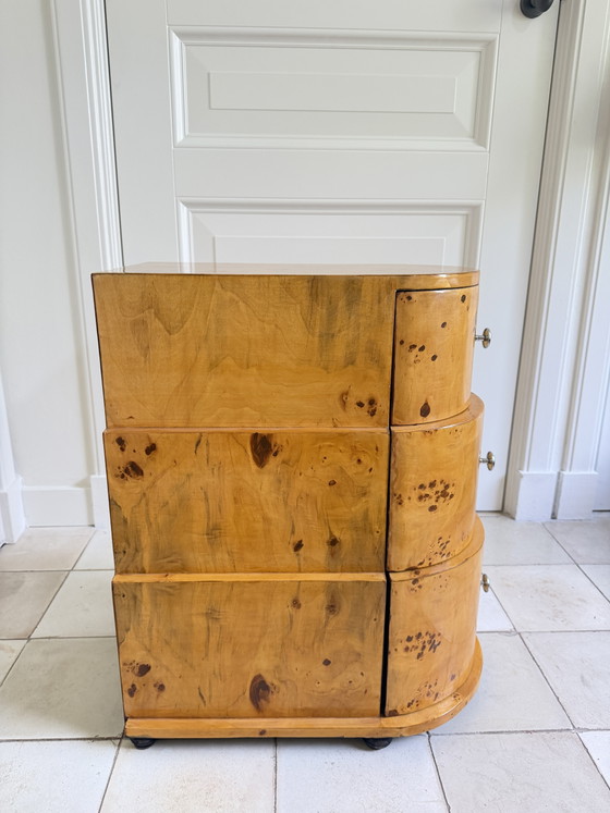 Beechwood Cabinets with Burr Veneer – Nightstands (photo 2 of 8)