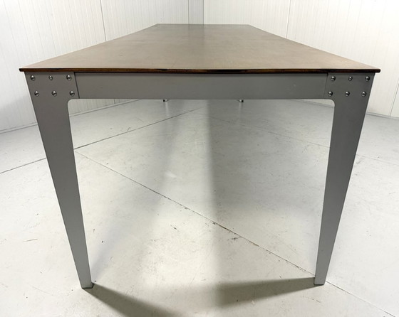 Image 1 of Table de salle à manger en aluminium Piet Hein Eek XXL, années 1990