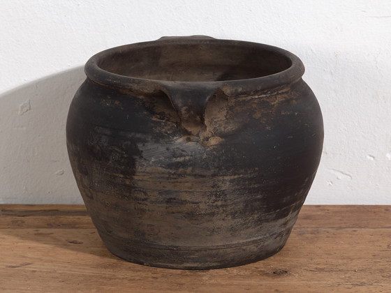 Antieke wabi sabi stijl vaas (ca. 1900) #18 – Vazen (photo 34 of 40)