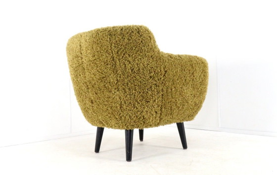 Image 1 of Fauteuil Harig Doodle entièrement restauré