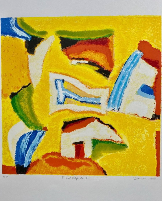 Image 1 of Serigrafía de Saskia Bremer - Nueva era a.2