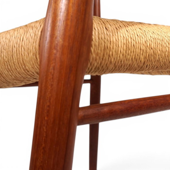 Image 1 of Sedia Møller modello 56 in teak di Niels Otto Møller per J.L. Møllers, 1956