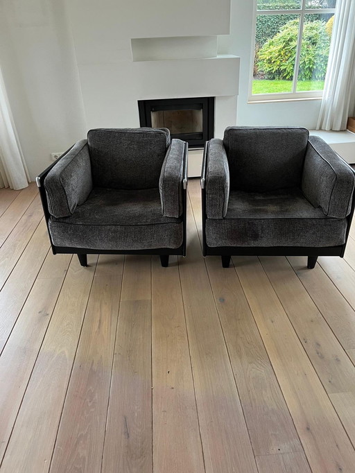 2 fauteuils Poltrona Frau