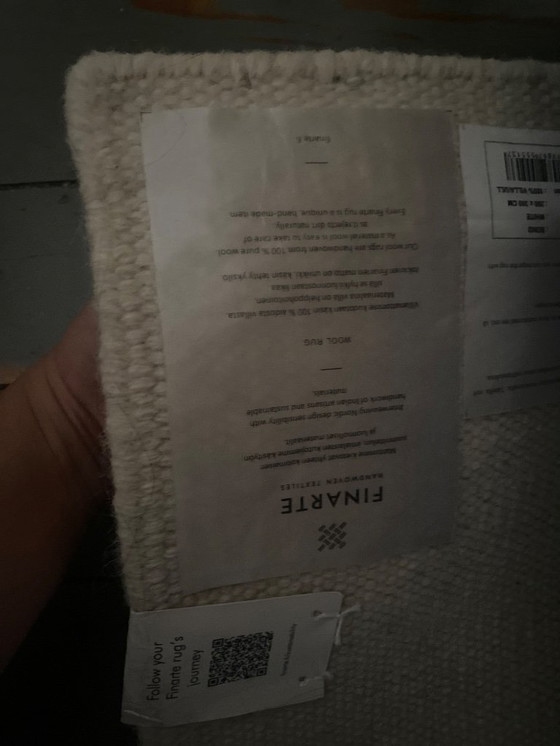 Image 1 of Finarte Bond Teppich Weiß (200 x 300 cm)