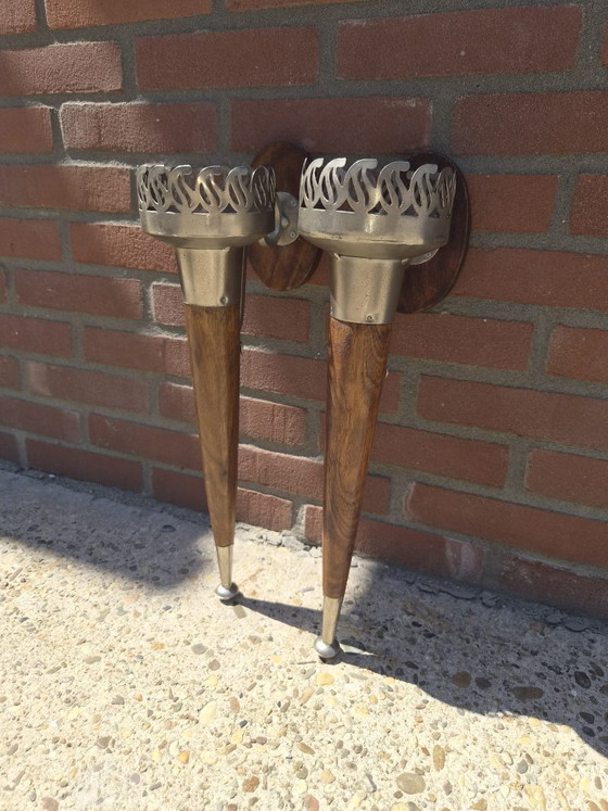 Image 1 of Hermosos candelabros de castillo antiguo
