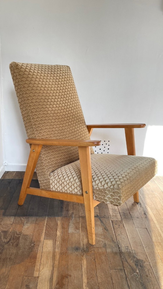 Image 1 of Vintage Armchairs by MANUCERE France