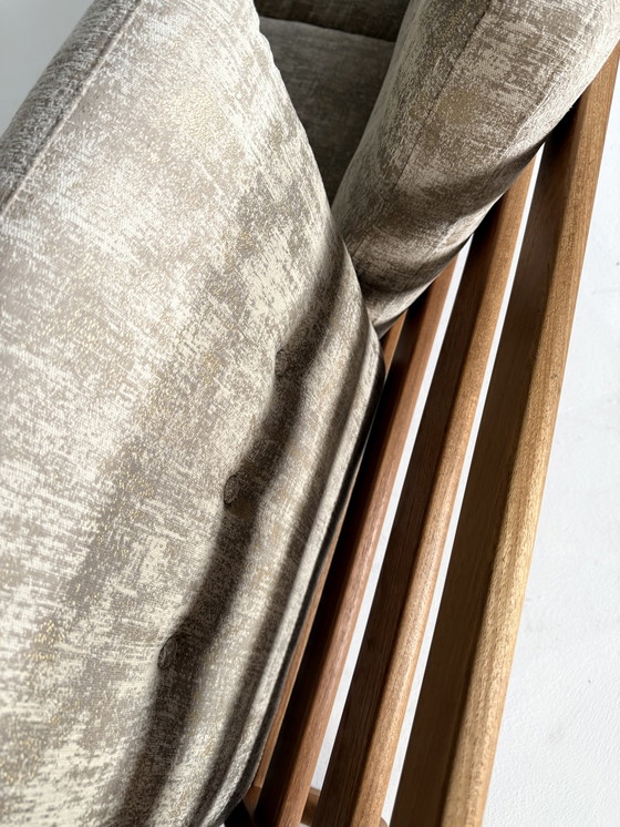 Image 1 of Poltrona vintage + divano a 3 posti, Holstebro Møbelfabrik '80