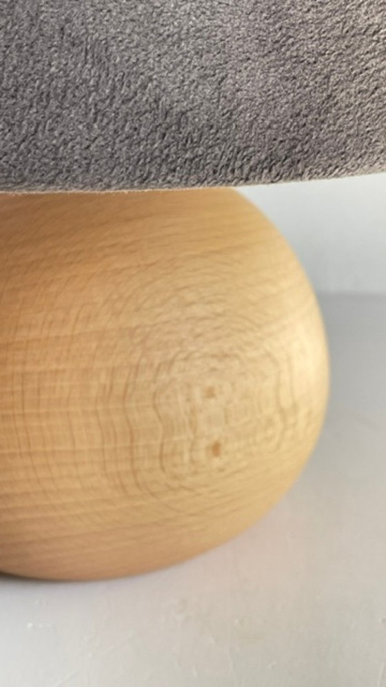 Lampada da Tavolo in Legno Grezzo COREP Begles – COREP FRANCE, Lampade da tavolo, Velluto (photo 10 of 23)