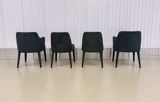 Image 1 of 4x MAXALTO Luxus-Esszimmerstühle Typ FEBO | Citterio