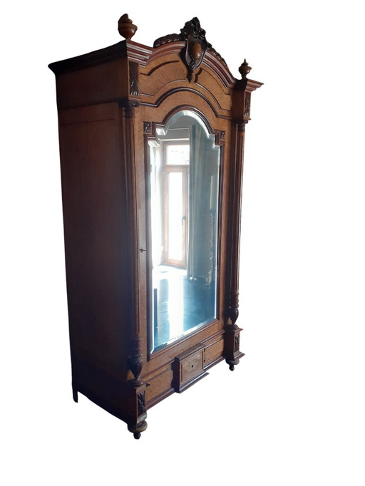 1x armoire de toilette (bois de racine)
