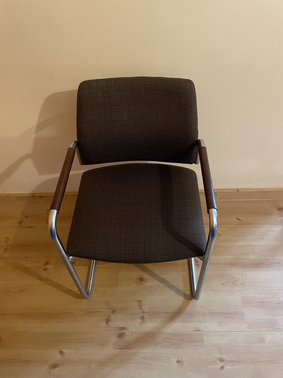 Image 1 of 6x Vintage Tube Frame Chair