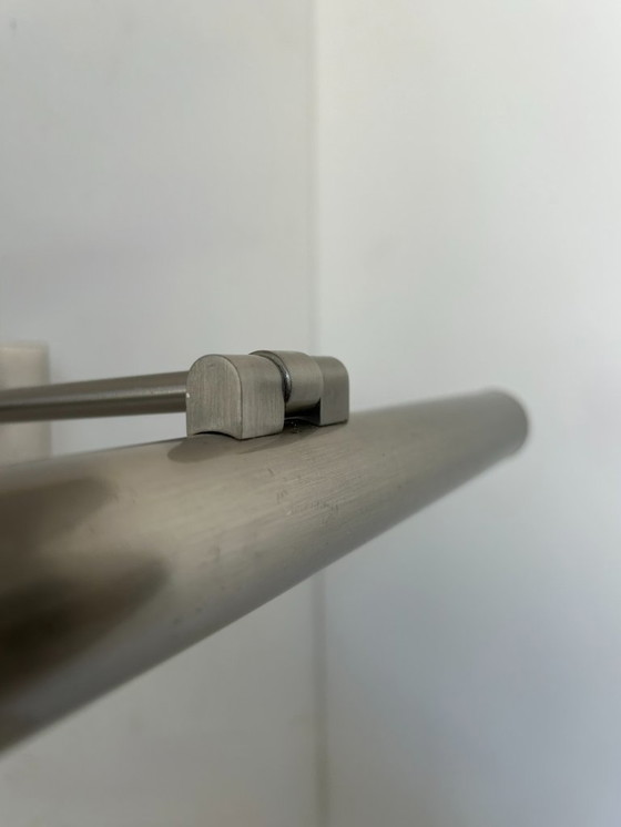 Image 1 of Coppia di applique cromate vintage regolabili, Francia, 1980