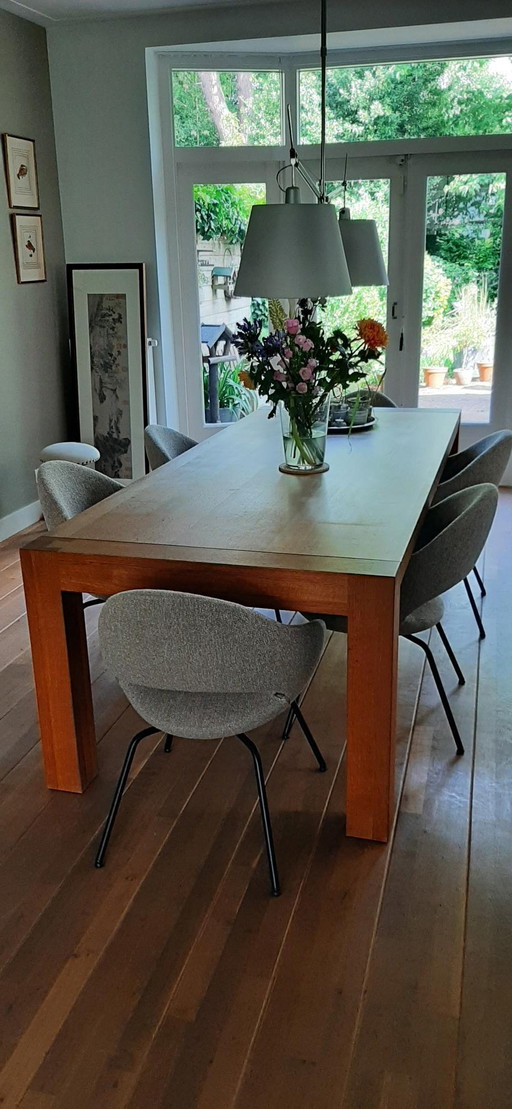 Oak dining table 250 cm