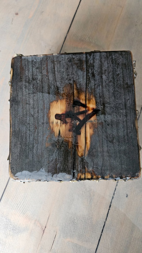 Image 1 of Exclusive Handmade Artequi Humidor - Cedarwood & Epoxy - Incl. Ashtray