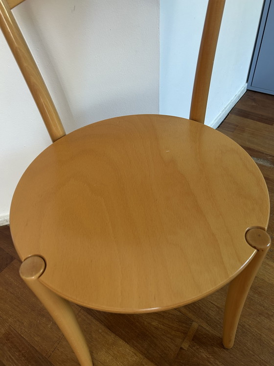 Image 1 of Set van 2 vintage italiaanse bistro stoelen