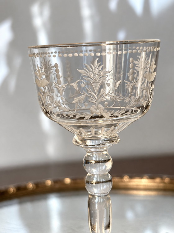 Raro Bicchiere da Liquore Baccarat del XIX Secolo – Bicchieri e caraffe, Crystal (photo 3 of 12)