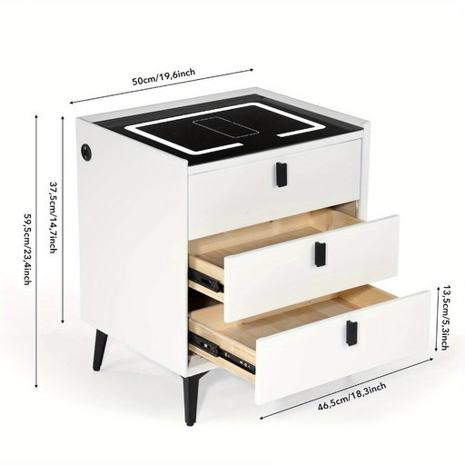 Mesita de noche electrónica