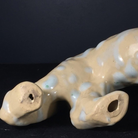 Sculptures de Panthère en Céramique Art Déco dans le style de Domien Ingels, années 1930 – Ceramic, Art Deco (photo 14 of 15)
