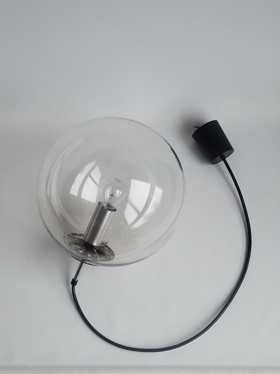 Image 1 of 6x Glashutte Limburg pendant lights 1970s