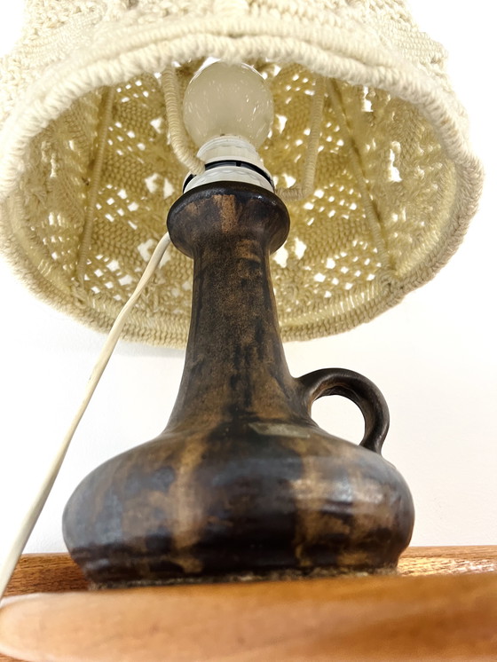 Image 1 of Vintage Keramieken Tafellamp, Kiel Atelier ‘60