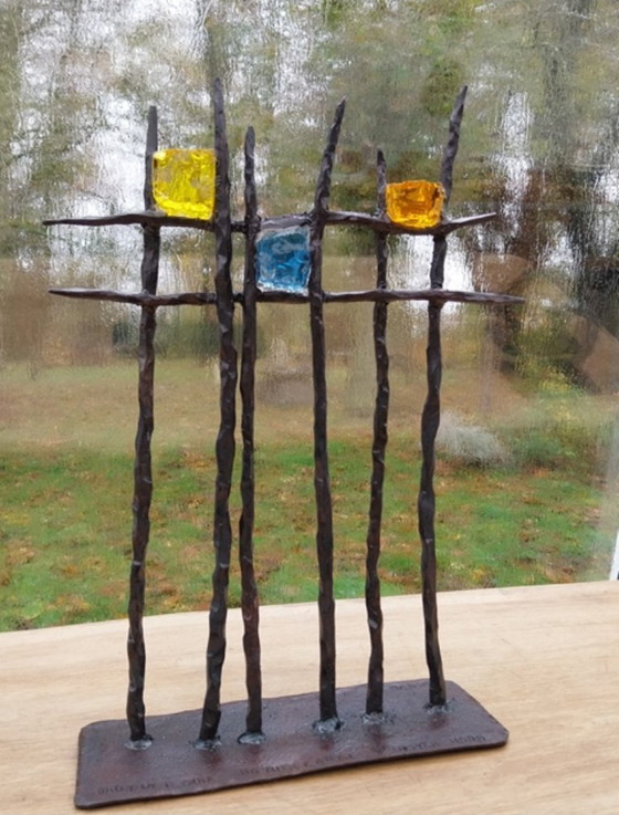 Image 1 of JLB Triptychon Mrs Universe – Bruder Sonne, Schwester Mond, Mutter Erde – Dreifaltigkeit