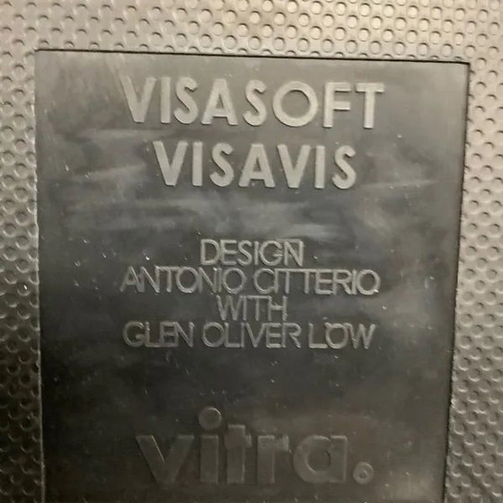 Image 1 of 4x Vitra Visasoft chairs