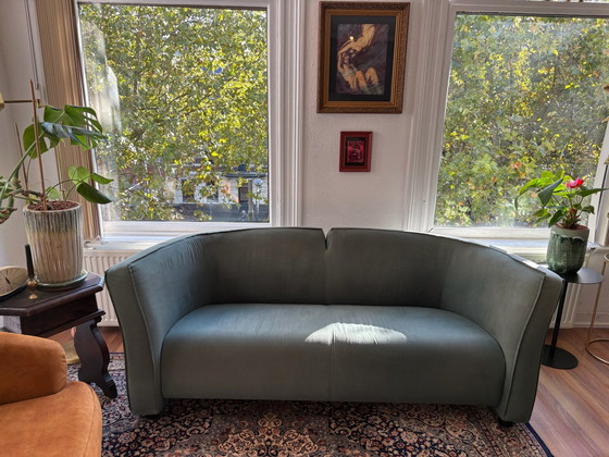 Vintage Young International Sofa - 2.5 seater - Dark Grey-Green – 2 seaters, Other, Textile (photo 3 of 11)