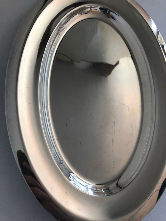 Image 1 of Christofle versilberte Servierplatte