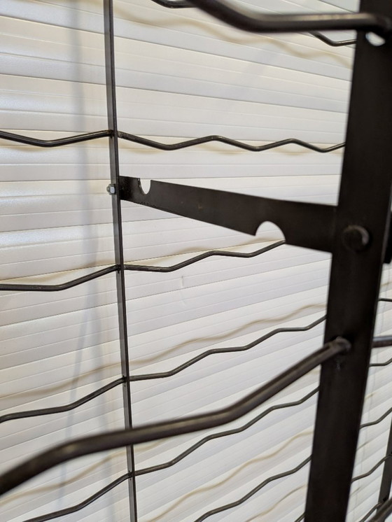 Image 1 of Casier à vin Rigidex original français 150 fl - Style industriel vintage