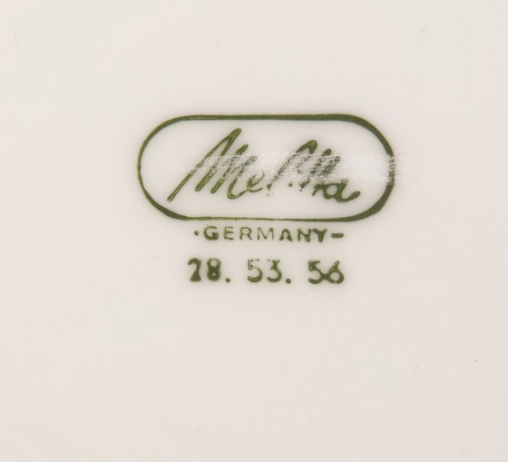 Image 1 of Vintage Melitta 4-delig servies, jaren 70