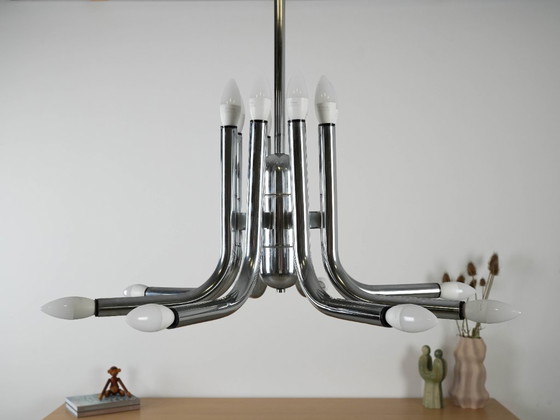 Image 1 of Lampada a sospensione, design italiano, anni '70, prodotta in Italia