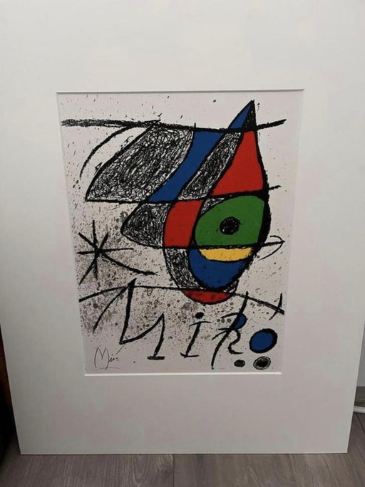 Joan Miro 1893-1983 / Beautiful Lithograph 43x53 cm.