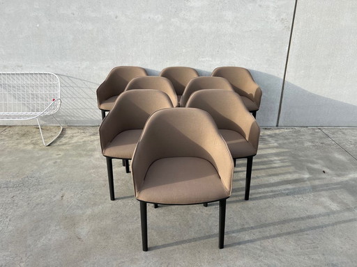 8x Vitra Bouroullec Softshell-Sessel