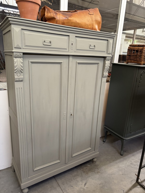 Image 1 of Brocante girls' wardrobe / sideboard