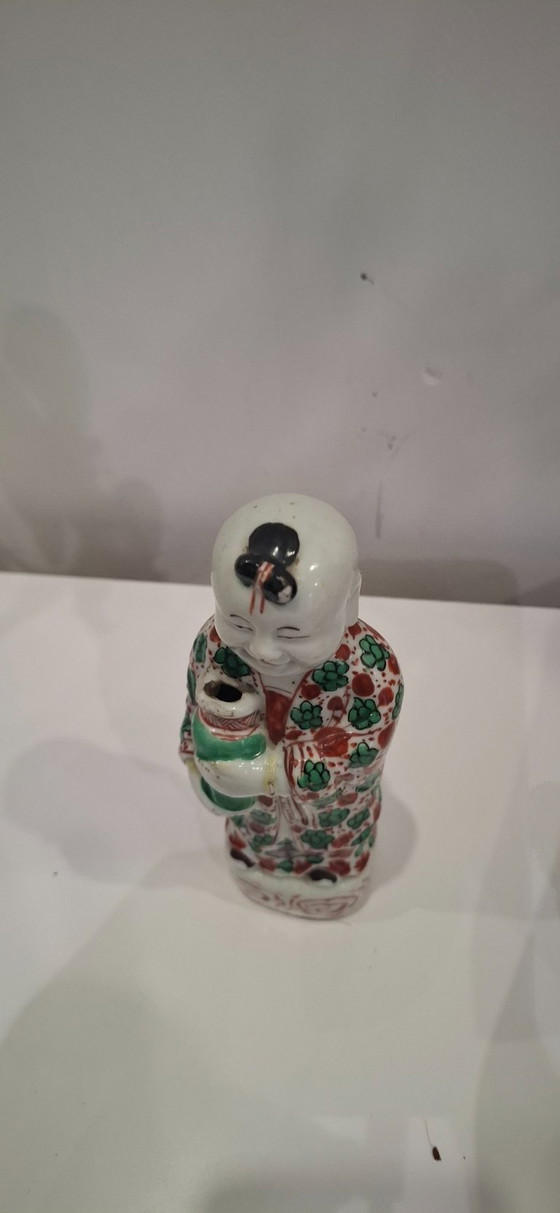 Image 1 of Chinese Family Verte Porcelain figurine