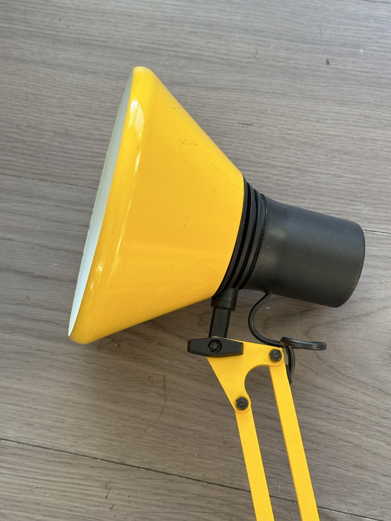 Image 1 of Vintage Desk Lamp Architects Lamp Bright Yellow 1970s