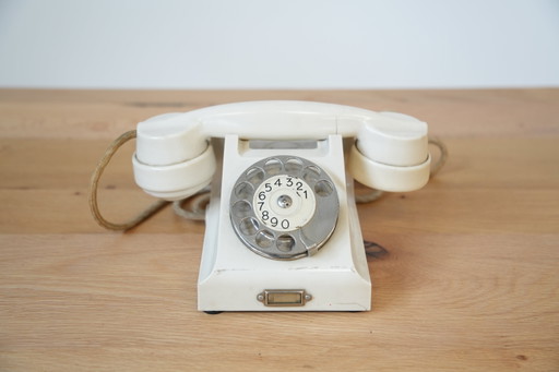 Vintage 1940 Ericsson bakelieten draaischijf - Industrieel ontwerp