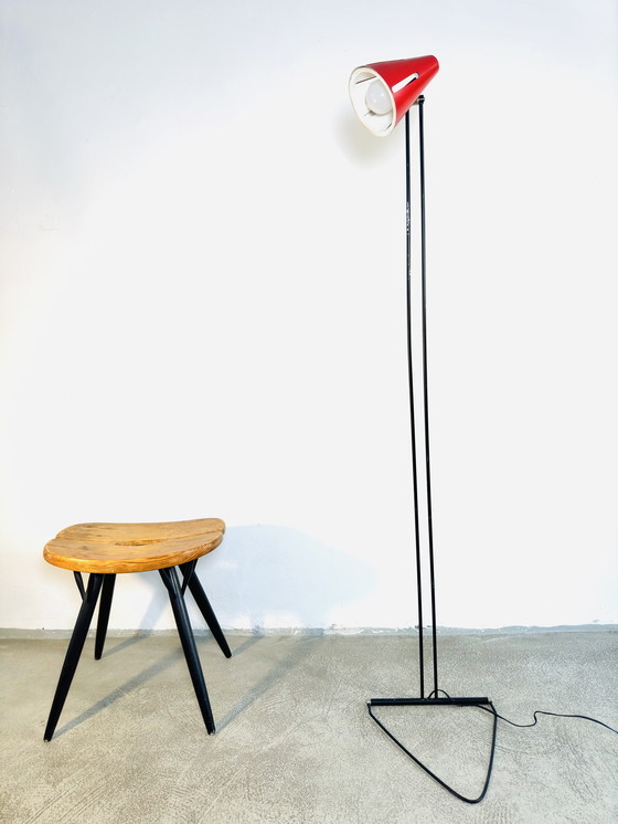Image 1 of UNKNOWN ‘SUN SERIES’ FLOOR LAMP ATTRIBUTED TO H. BUSQUET FOR HALA ZEIST, THE NETHERLANDS, 1950s