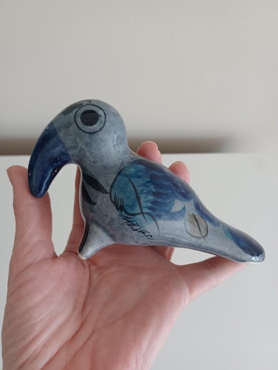 Image 1 of Vintage '50-'60 Toucan - Mexico, Tonala, Jalisco Ceramics
