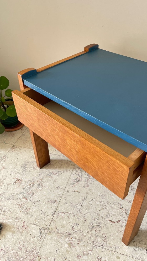 Image 1 of TABLE Chevet Scandinave VINTAGE