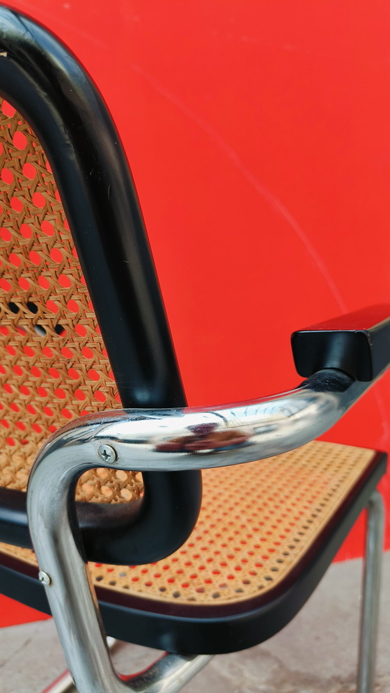 Image 1 of Marcel Breuer s64 silla en el estilo de Cesca Thonet knoll